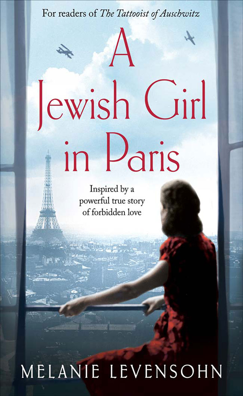 »A Jewish Girl in Paris« - Cover for the English Translation of »Zwischen uns ein ganzes Leben«